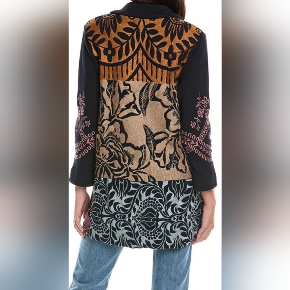 Johnny Was Embroidered Harlow Jacket Size M - Picture 10 of 15
